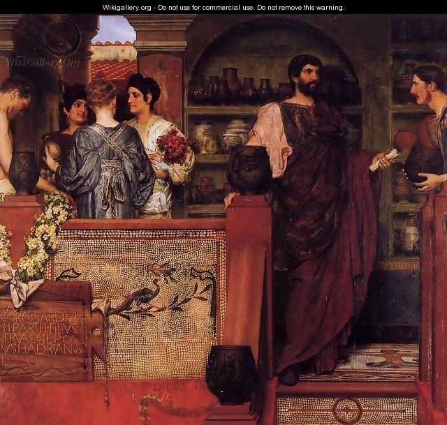 Hadrian Visiting a Romano-British Pottery 2 - Sir Lawrence Alma-Tadema