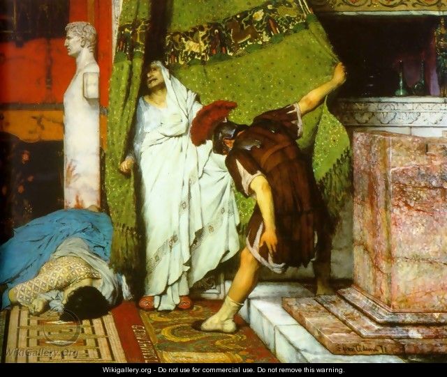 A Roman Emperor AD41 (detail I) - Sir Lawrence Alma-Tadema