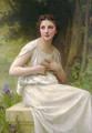 Reflexion [Reflection] - William-Adolphe Bouguereau