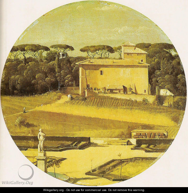 The house of Raffaello at Rome - Jean Auguste Dominique Ingres