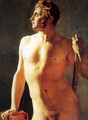 Study of a Male Nude - Jean Auguste Dominique Ingres