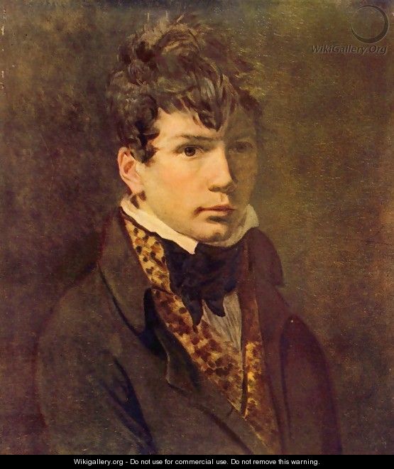 Portrait of Künstlers Ingres (recemment identifié comme étant celui de George Rouget) - Jean Auguste Dominique Ingres