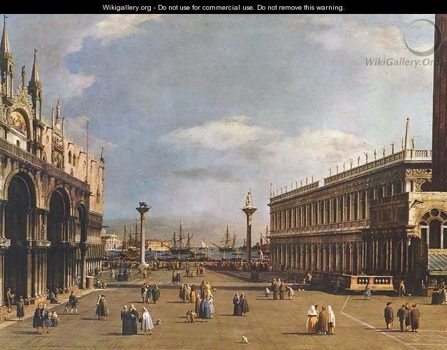 The Piazzetta 2 - (Giovanni Antonio Canal) Canaletto
