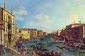 La Regata Vista da Ca'Foscari (Regatta vom Haus Foscari aus gesehen) - (Giovanni Antonio Canal) Canaletto