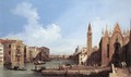 Grand Canal, from Santa Maria della Carità to the Bacino di San Marco - (Giovanni Antonio Canal) Canaletto
