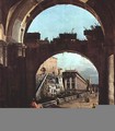 Capriccio Romano, Capitol - (Giovanni Antonio Canal) Canaletto