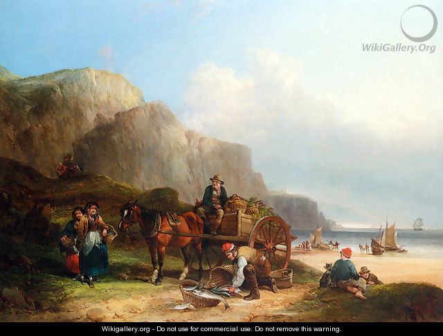 Scene in the Isle of Wight - William Joseph Shayer