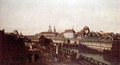 View of Dresden, the fortress plants in Dresden, fortified with trenches - (Giovanni Antonio Canal) Canaletto