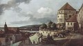 View from Pirna, the sun-stone fortress view - (Giovanni Antonio Canal) Canaletto