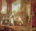 The Sultana Ordering Tapestries from the Odalisques - Charles-Amedee-Philippe van Loo