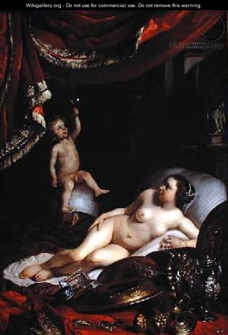 An Allegorical Vanitas with Homo Bulla - Jacob van Loo