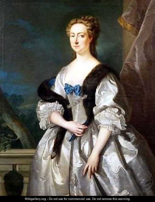 Portrait of Maria Skerret second wife of Sir Robert Walpole - Jean Baptiste van Loo