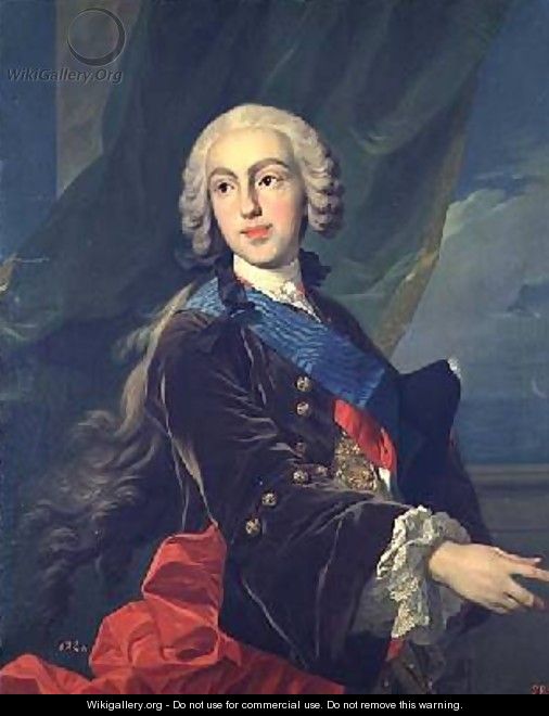 The Infante Philip of Bourbon Duke of Parma - Louis Michel van Loo