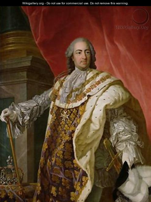 Louis XV 1710-74 - Louis Michel van Loo