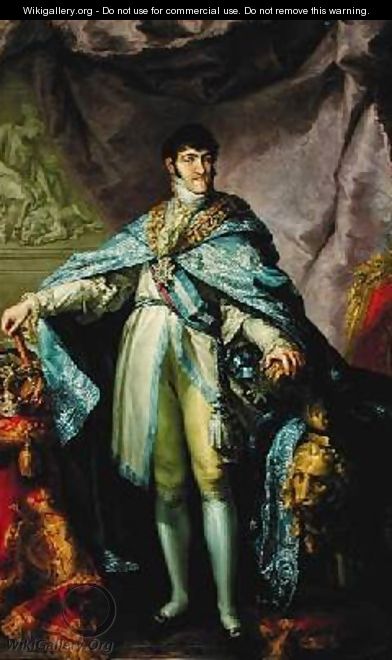Ferdinand VII 1784-1833 of Bourbon 1808-11 - Vicente Lopez y Portana