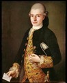 Portrait of a Gentleman with a Rose Buttonhole - Pietro Longhi
