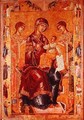 Icon of the Virgin and Child with Archangels and Prophets 1578 - Longin