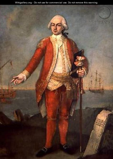 Portrait of Contarini 1787 - Alessandro Longhi