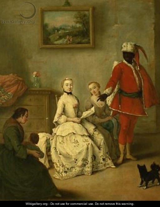 The Moors Letter 1750 - Pietro Longhi