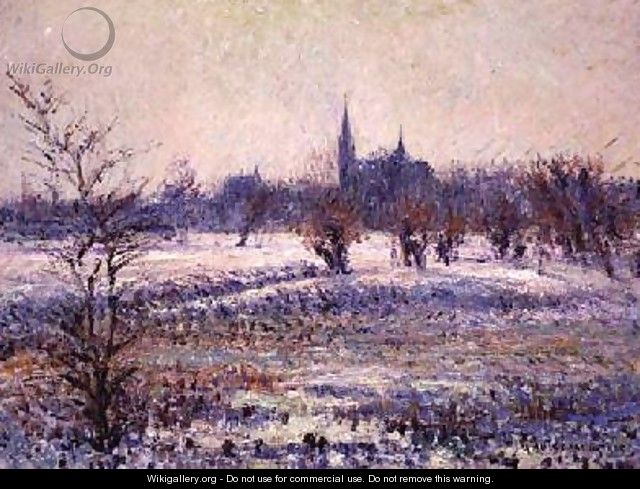 White Frost 1909 2 - Gustave Loiseau