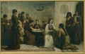 A Dorcas Meeting in the 6th Century 1873-77 - Edwin Longsden Long