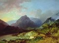 Landscape in the Lake District - Philip Jacques de Loutherbourg