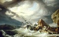Shipwreck 1760 - Philip Jacques de Loutherbourg