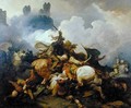 Battle Between Richard I Lionheart 1157-99 and Saladin 1137-93 in Palestine - Philip Jacques de Loutherbourg