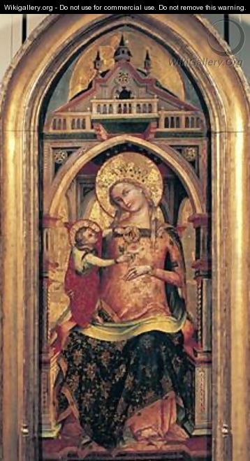 The Virgin and Child 1372 - Veneziano Lorenzo