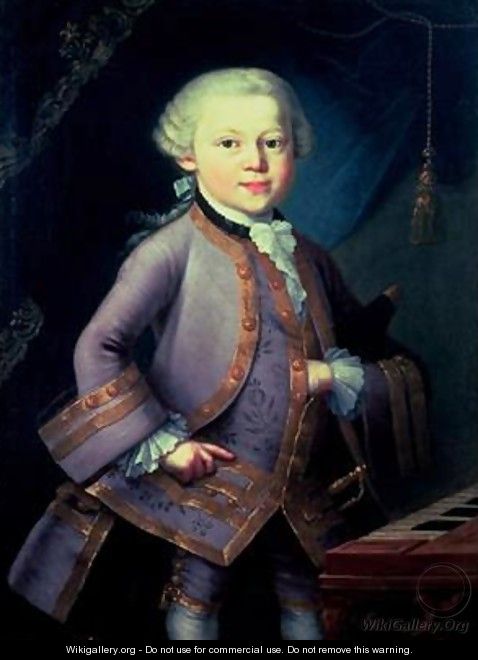 Wolfgang Amadeus Mozart 1756-91 - Peter Anton Lorenzoni