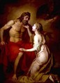 Zeus and Thetis 1769 - Anton Losenko