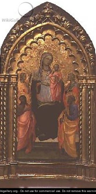 Madonna and Child with Saints 2 - Fra (Guido di Pietro) Angelico