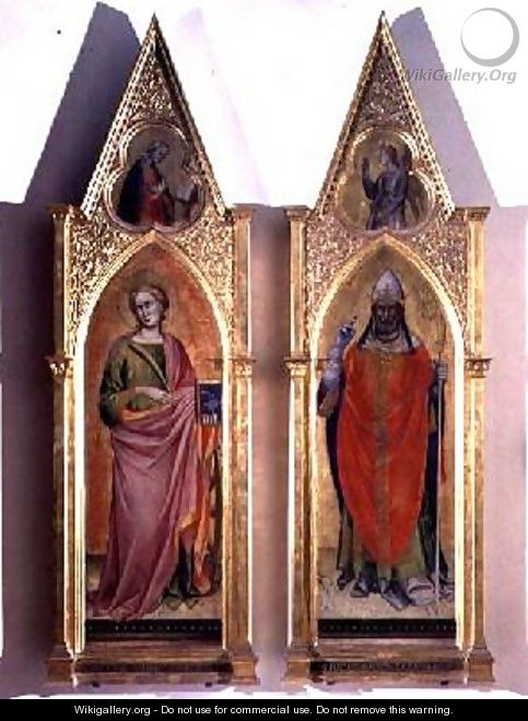 St Catherine and St Callixtus - Fra (Guido di Pietro) Angelico