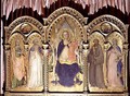 Madonna and Child Enthroned with SS Lucy John Gualberto - Fra (Guido di Pietro) Angelico