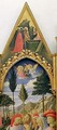 Santa Trinita Altarpiece frame and pinnacles by Lorenzo Monaco 2 - Fra (Guido di Pietro) Angelico