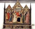 Annunciation with Saints 1414 - Bicci Di Lorenzo