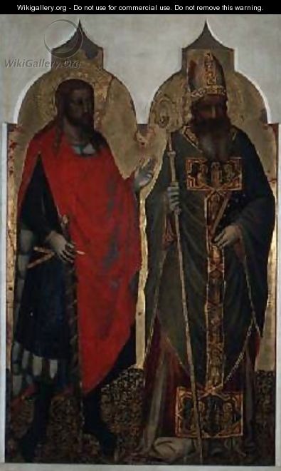 St Julian and St Zenobius - Bicci Di Lorenzo