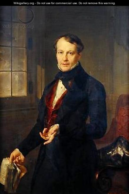 Portrait of Aaron Vail 1796-1878 1845 - Vicente Lopez y Portana