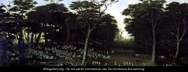 Argentine Camp in front of Itapiru 1866 - Candido Lopez