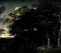 Forest Landscape with Hunters 1651 - Jan Looten