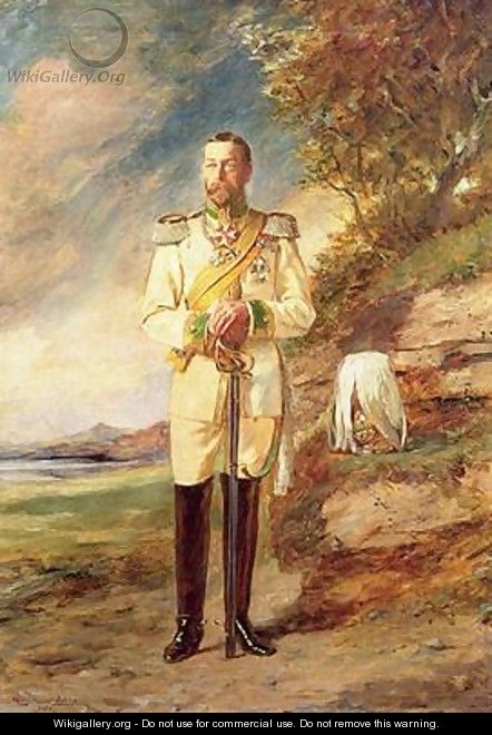 Portrait of George V as Prince of Wales 1865-1936 1908 - John Seymour Lucas