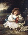Portrait of Dorot Daughter of Sir Charles Swinfen Eady - Marie Elizabeth Seymour Lucas
