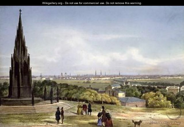 A Panoramic View from the South - Ludwig Edward Luetke