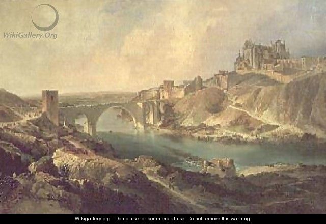 View of Toledo 1854 - Eugenio Lucas y Padilla