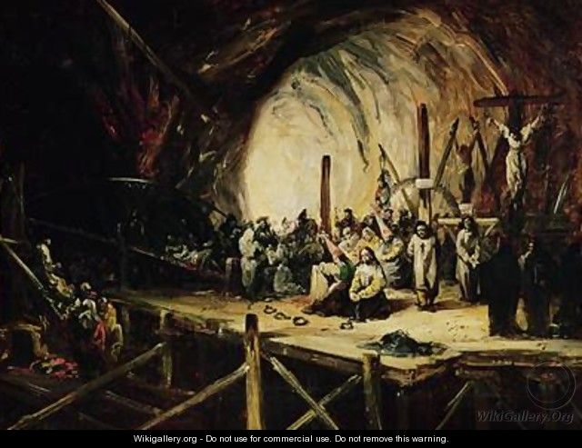 Inquisition Scene 1851 - Eugenio Lucas y Padilla