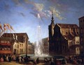 The Water Supply of Lozoya at the Fountain of the Calle de San Bernardo 1858 - Eugenio Lucas y Padilla