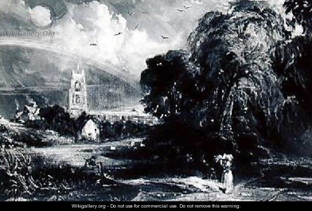Stoke-by-Nayland after Constable - David Lucas