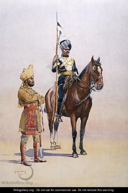 Soldiers of the Mysore Transport Corps - Alfred Crowdy Lovett