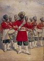 Soldiers of the 45th Rattrays Sikhs the Drums Jat Sikhs - Alfred Crowdy Lovett