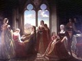 Queen Isabella presiding over the education of her sons 1864 - I. Lozano